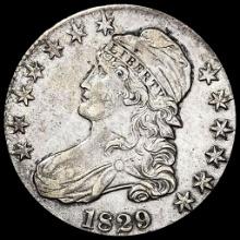 1829 Capped Bust Half Dollar CLOSELY UNCIRCULATED