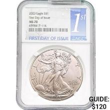2023-W Silver Eagle NGC MS70