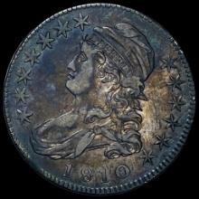 1810 Capped Bust Half Dollar 50C CLOSELY UNCIRCULATED