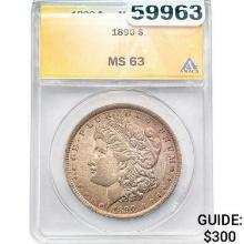 1890 Morgan Dollar ANACS MS63
