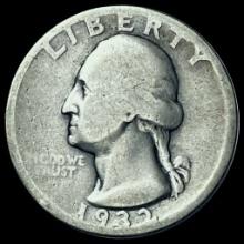 1932-D Silver Washington Quarter NICELY CIRCULATED
