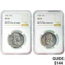 [2]1958 Franklin Half Dollar M66
