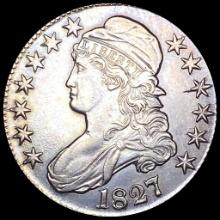 UNCIRCULATED 1827 Capped Bust Half Dollar
