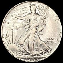 UNCIRCULATED 1945 Walking Liberty Half Dollar