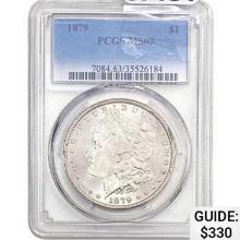 1879 Morgan Silver Dollar PCGS MS63