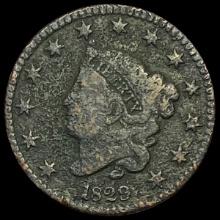 1829 Coronet Head Large Cent HIGH GRADE