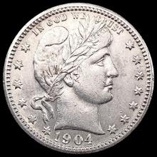 1904 Barber Quarter UNCIRCULATED