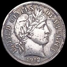 1912 Barber Dime UNCIRCULATED
