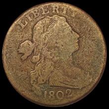 1802 Draped Bust Large Cent NICELY CIRCULATED