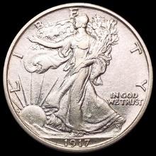 1917 Walking Liberty Half Dollar UNCIRCULATED