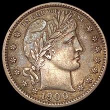 1900 Barber Quarter CLOSELY UNCIRCULATED