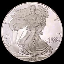 2005-W American Silver Eagle GEM PROOF