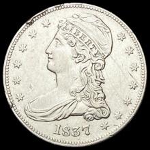 1837 Capped Bust Half Dollar CLOSELY UNCIRCULATED