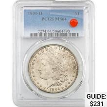 1901-O Morgan Silver Dollar PCGS MS64