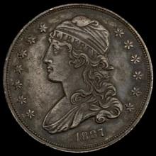 1837 Capped Bust Quarter CLOSELY UNCIRCULATED CLO