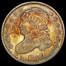1829 Capped Bust Dime NEARLY UNCIRCULATED