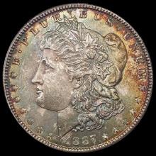 1887 Morgan Silver Dollar CHOICE BU CHOICE BU