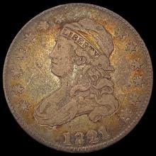 1821 Capped Bust Quarter LIGHTLY CIRCULATED