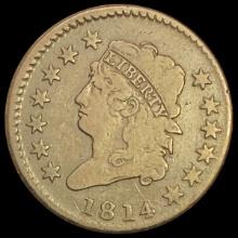 1814 Classic Head Large Cent NICELY CIRCULATED