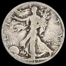 1916 Walking Liberty Half Dollar NICELY CIRCULATE
