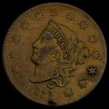 1832 Classic Head Large Cent CLOSELY UNCIRCULATED