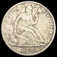 1856 Seated Liberty Half Dollar NICELY CIRCULATED