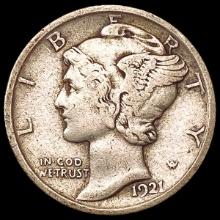 1921 Mercury Dime LIGHTLY CIRCULATED
