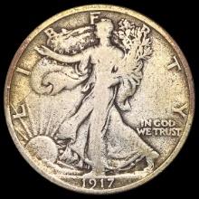1917 Walking Liberty Half Dollar NICELY CIRCULATED