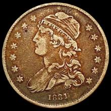 1831 Capped Bust Quarter LIGHTLY CIRCULATED
