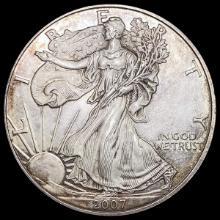 2007-W American Silver Eagle CHOICE PROOF CHOICE