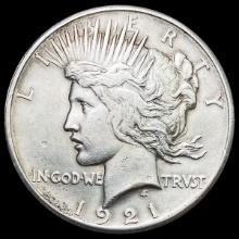 1921 Peace Dollar CHOICE AU CHOICE AU