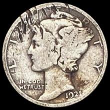 1921 Mercury Dime NICELY CIRCULATED NICELY CIRCUL