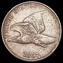 1857 Flying Eagle Cent CLOSELY UNCIRCULATED CLOSE