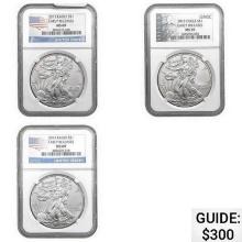 [3]2013 Silver Eagle NGC MS69