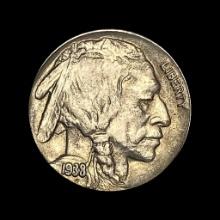 GEM BU 1938-D Buffalo Nickel