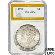 1899 Morgan Silver Dollar PGA MS64