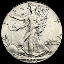 UNCIRCULATED 1935 Walking Liberty Half Dollar