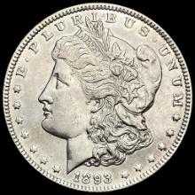 UNCIRCULATED 1893 Silver Morgan Dollar