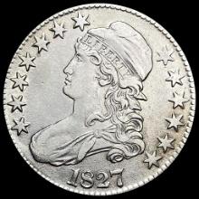 UNCIRCULATED 1827 Capped Bust Half Dollar