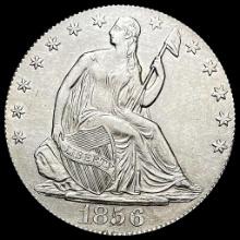UNCIRCULATED 1856 Seated Liberty Half Dollar