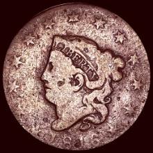 NICELY CIRCULATED 1816 Coronet Head Large Cent