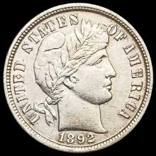 1892 Barber Dime UNCIRCULATED