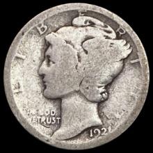 1921 Mercury Dime NICELY CIRCULATED NICELY CIRCUL