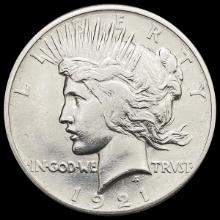 1921 Peace Dollar CHOICE AU CHOICE AU