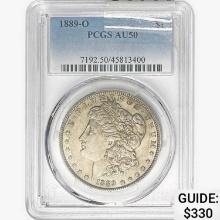 1889-O Morgan Silver Dollar PCGS AU50