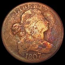 1807 Draped Bust Large Cent NICELY CIRCULATED