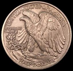 1919-D Walking Liberty Half Dollar CHOICE BU