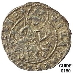 1352-1396 Bulgaria Silver Grosh CLOSELY UNCIRCULATED