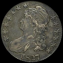 1827 Capped Bust Half Dollar CLOSELY UNCIRCULATED