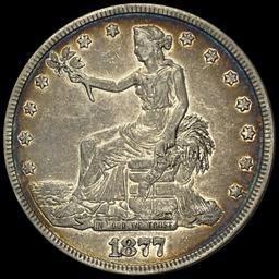 1877-S Silver Trade Dollar LIGHTLY CIRCULATED